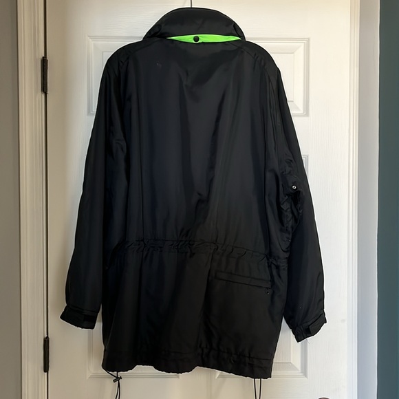 Obermeyer Black and Neon Green Jacket - Picture 6 of 6